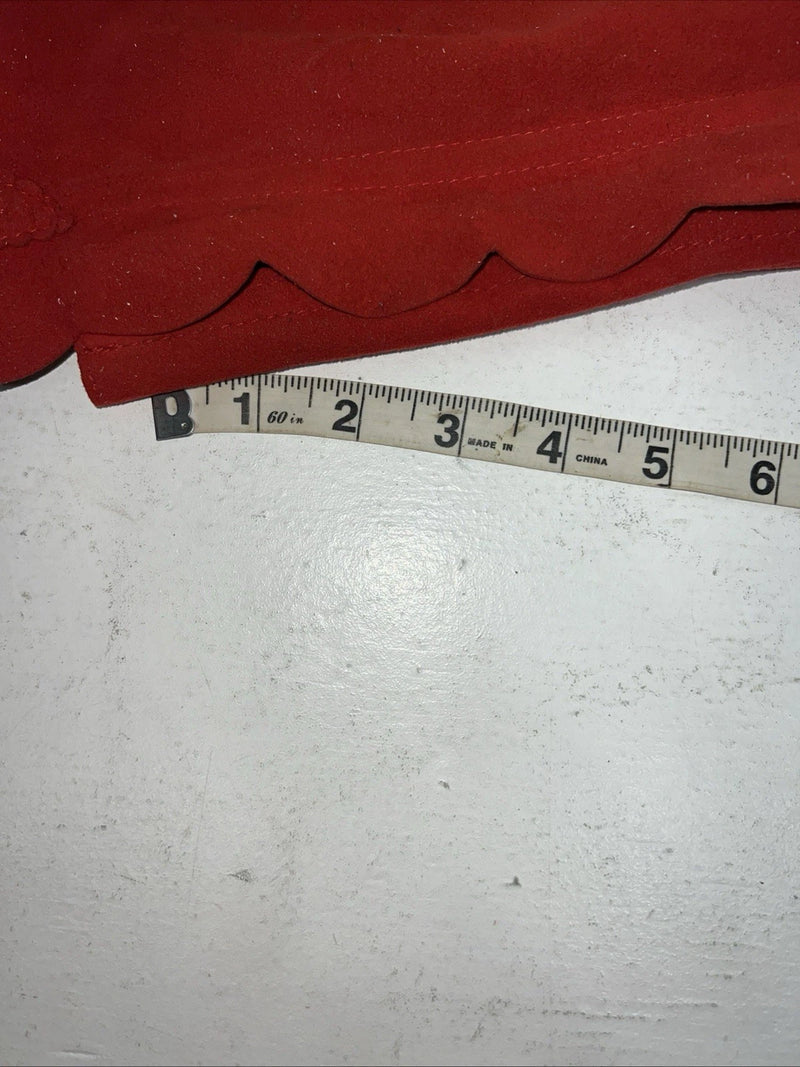 NOS Red Show Chaps Adjustable Waist 34” N-30