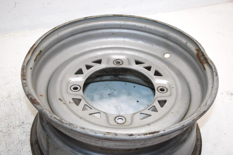 2004 Polaris Sportsman 600 Oem 12x6 Front Wheel Rim Pair 1523448-067 AP58