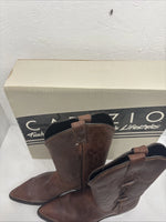 New Capezio Fashion Boots For Todays Lifestyle Size 8.5 8 1/2 Brown Leather 3-6