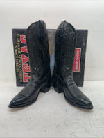 New Men’s Black Texas Brand Cowboy Boots. 6810 9.5 9 1/2 D. 4-67