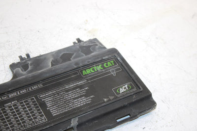02 Arctic Cat Z 440 Oem Tool Tray Cover 1670-049 SAS12