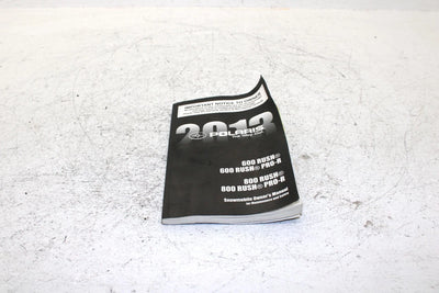 2013 Polaris 600 Rush Pro R Oem Owners Manual SP29