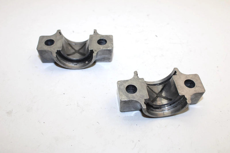 86 Kawasaki Bayou 300 OEM Steering Column Stay Pair 92037-1572 AK9