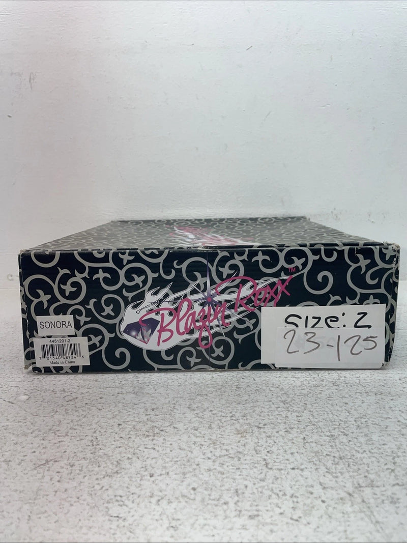 New Kids Purple Blazin Roxx Cowboy Boots. 4451201 2. 23-125