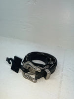 New Blacks Genuine Leather Silver Pendent XXL BELT #398402 NN-109