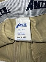New Women’s Tan ABETTA English Breeches. 34 L  912BEL34 Knee Patch C-29