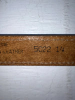 New Brown Genuine Leather Acme Tooled 28” Belt #5022 JJ-161