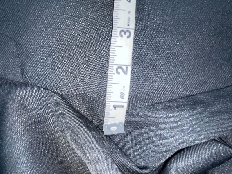 New Vintage Black Circle S Polyester Pants #CP4793 XX-63