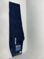 New Men’s Wrangler Blues Dress Easy Relaxed Fit Denim Jeans. 14x32 L-11
