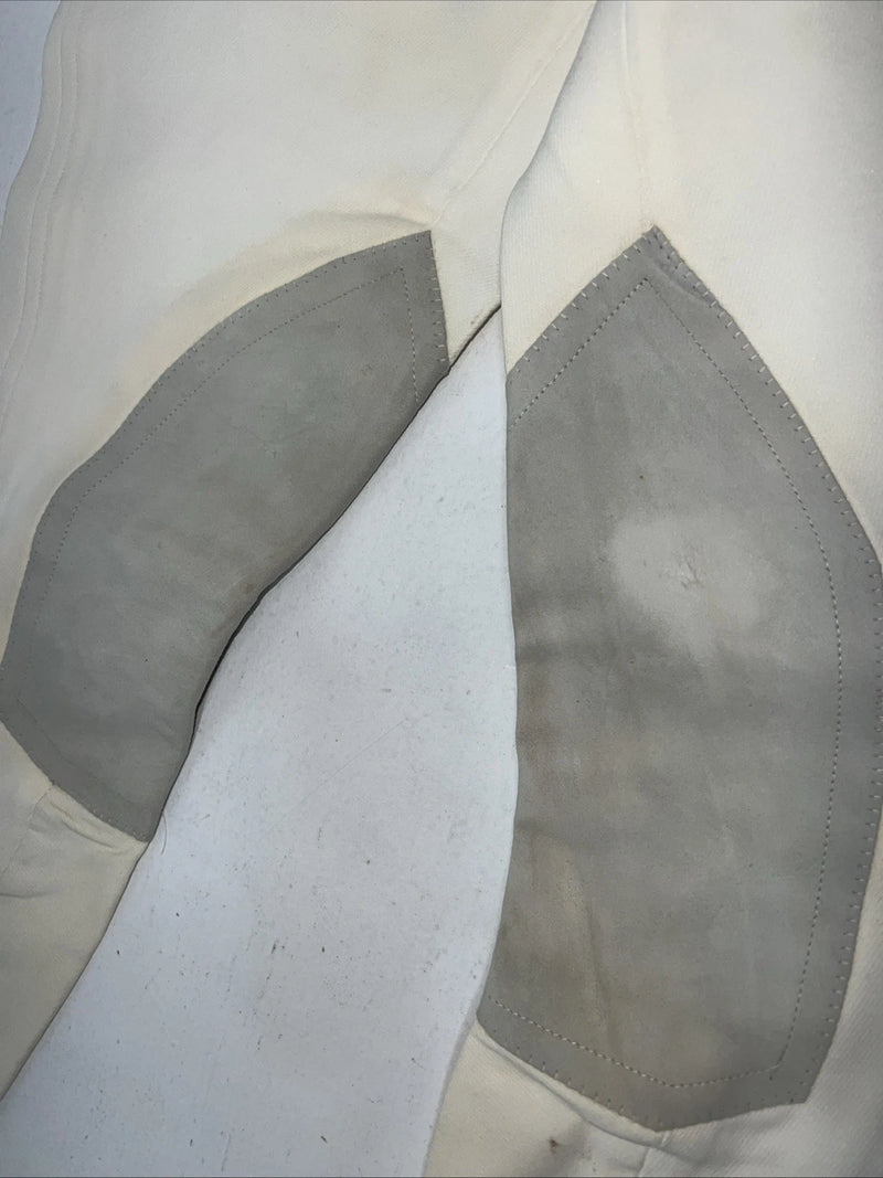 New Women’s White Equestrian English Breeches. 23 R C 5770 D-31
