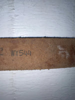New Brown Genuine Leather Chambers Tooled 28” Belt #WY544 JJ-105