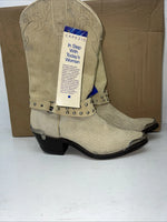 New Women’s Tan Capezio Cowboy Boots. SL459 5.5 5 1/2 M. 20-56