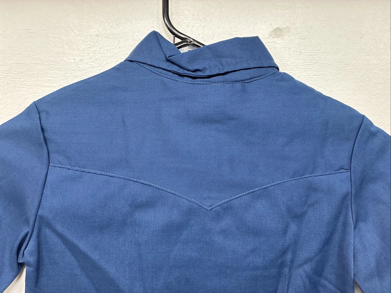 New Kids Fenton Navy Blue Long Sleeve Button Up Size 6 YY-68