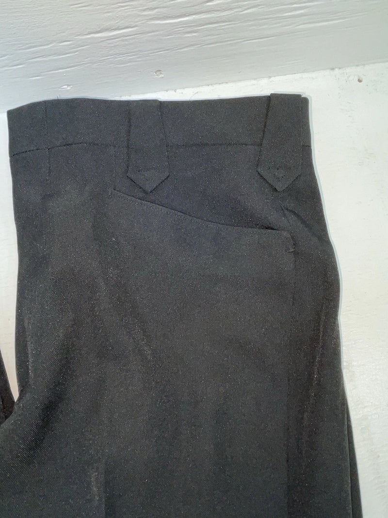 New Vintage Black Circle S Polyester Pants #CP4793 SS-17