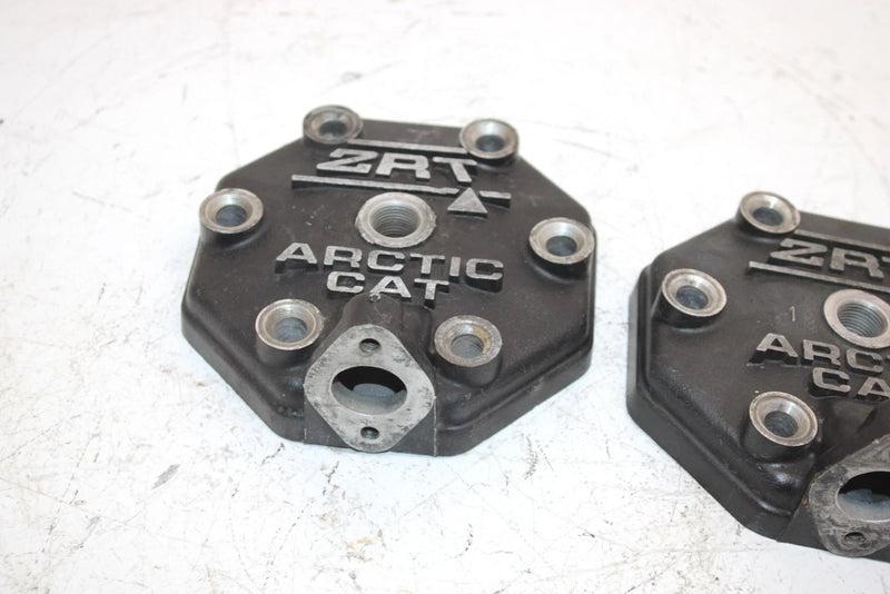 97 Arctic Cat Zrt 600 Oem Cylinder Head Set Of 3 3004-771 SA15
