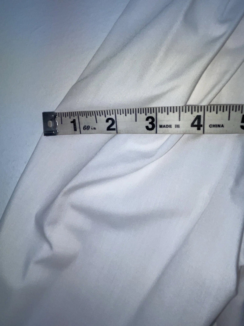New Women’s White H Bar C Long Sleeve Button Up Shirt 3B-34