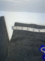 New Vintage Black Circle S Polyester Pants #CP4776 OO-14