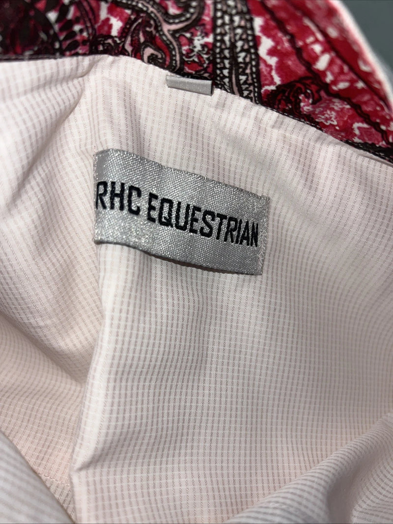New Women’s Pink RHC Short Sleeve English Riding Shirt. 40 68201-101 G-44