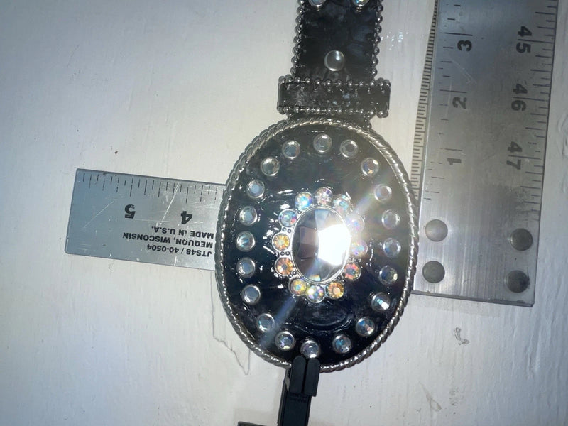 New Black Genuine Leather Nocona Bling XL Belt #N3424601 NN-122 