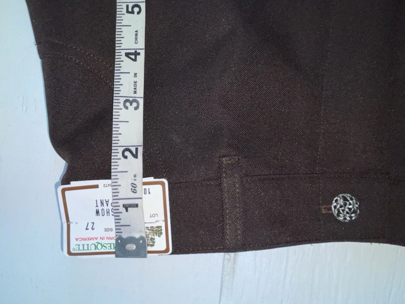 New Vintage Brown Mesquite Polyester Pants #5506 ZZ-86