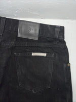 New Women’s Black Diamond Cut Relaxed Fit Denim Jeans. 13/14x36 M-15