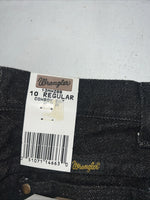 New Boys Black Wrangler Pro Rodeo Cowboy Cut Denim Jeans. 10/25 Regular C-20