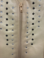 New Kids 1848 RanchWear Yellow Gem Zip Up Vest Sleeveless Size XS TT-110