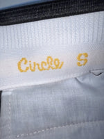 New Vintage Black Circle S Polyester Pants #CP5091 NN-169