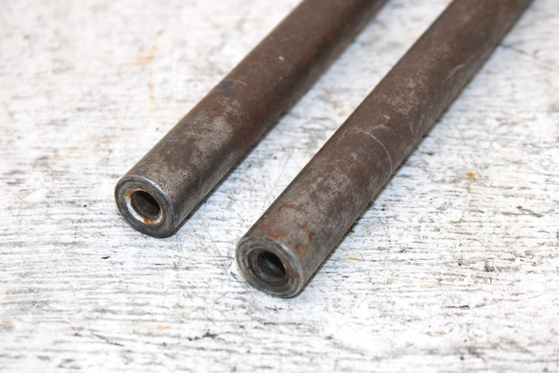 1990 Polaris 500 Oem Steel Skid Rail Shaft Pair 5020415 5020724 SP36