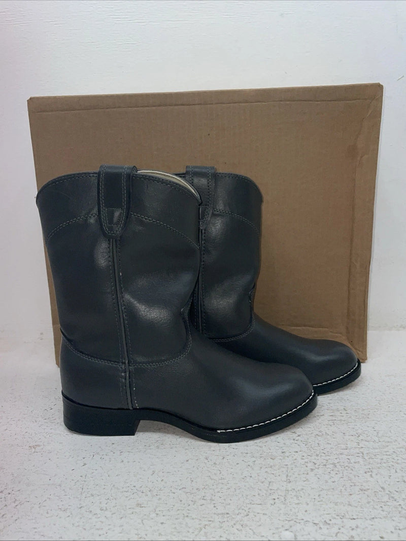 New Women’s Gray Bronco Cowboy Boots. B 1502 4 D. 2-66