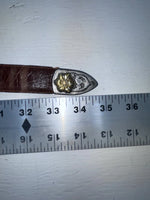 New Brown Genuine Leather Wrangler 28” Belt #4820 JJ-106