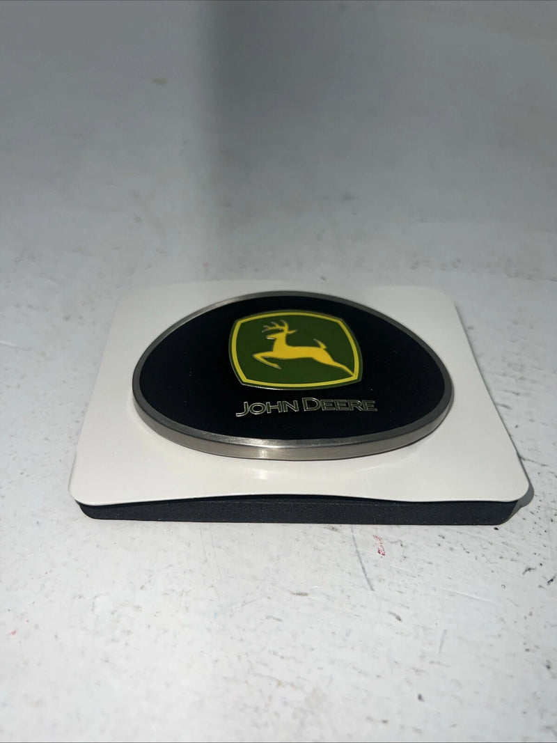 New Women’s John Deere Black Oval Belt Buckle. JDM602 A-120