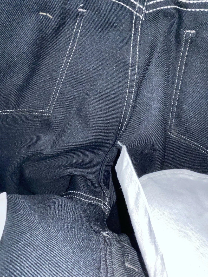 New Vintage Black Wrangler Polyester Pants #82BK ZZ-13