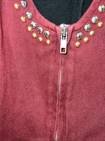 New Women’s Valencia Purple Vest Large #69479 UU-54
