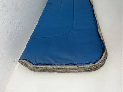 New ABetta Blue Fleece Saddle Pad 31x31 #12170 Pad-18