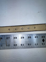 New Brown Genuine Leather Acme Tooled 29” Belt #6921 JJ-28