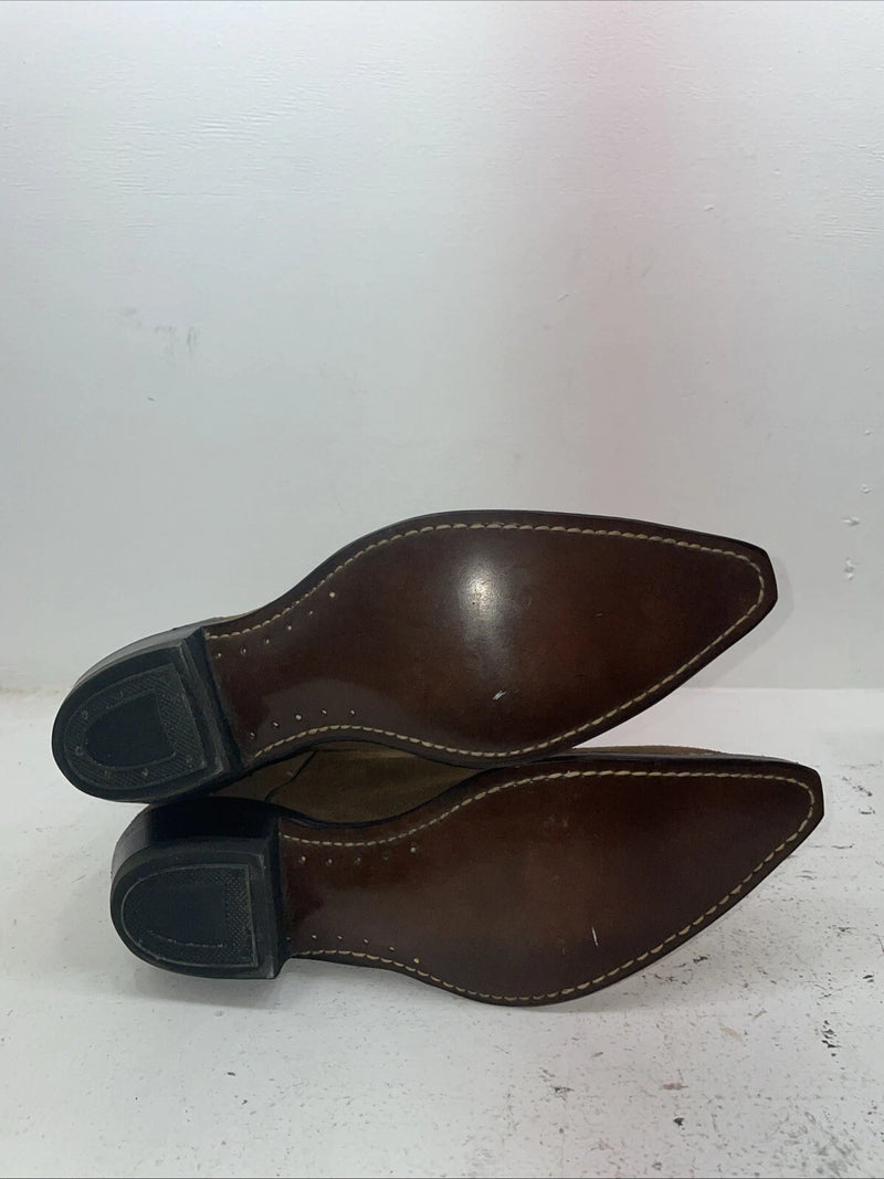 New Men’s Brown Texas Brand Cowboy Boots. 6285 13. 10-48