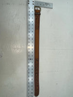 New Brown Genuine Leather Perkies Tooled 22” Belt #601 NN-51
