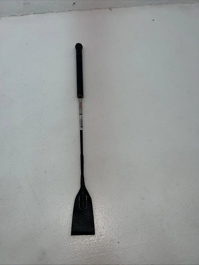 New Royal King Black 18” Smooth Hand Held Crop Whip #29-9606 3C-22