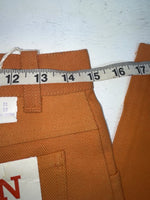 New Vintage Orange Western Girl Denim Pants #31 VV-21