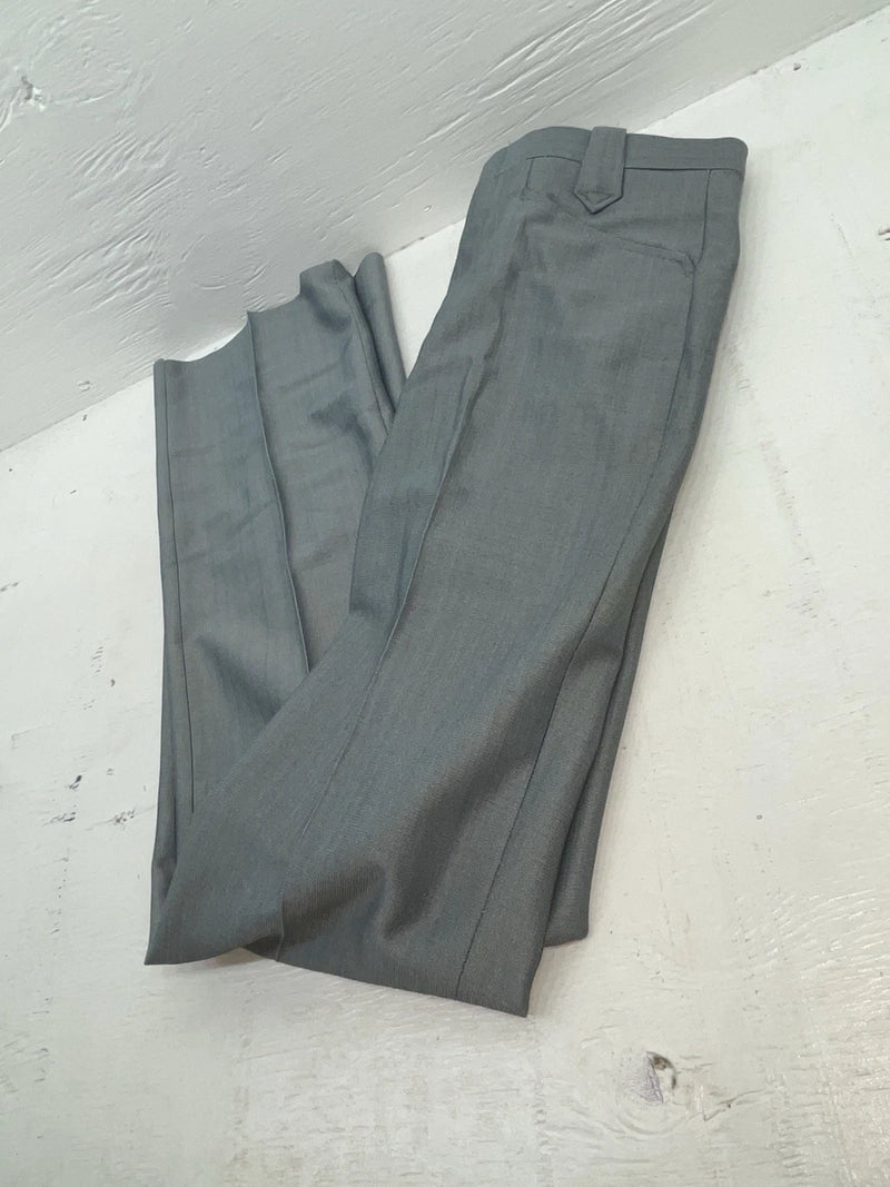 New Vintage Gray Circle S Polyester Pants #2842 VV-54