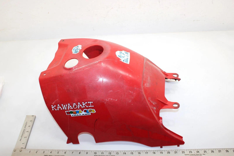 99 Kawasaki Prairie 400 4x4 Oem Fuel Tank Cover Red 14090-1666-6L AK16
