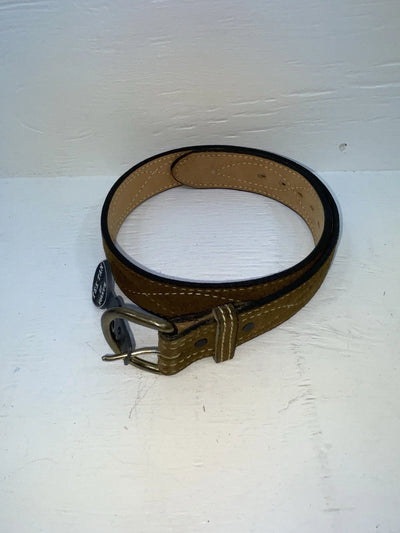 New Green Genuine Leather Tex Tan Stitched 30” Belt #7160 Z-173