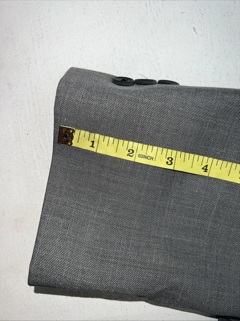 New Men’s Circle S Grey Suit Jacket 46R #25832 T-605