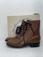 New Women’s Brown A Jama Product Cowboy Boots. 51176 7. 18-124