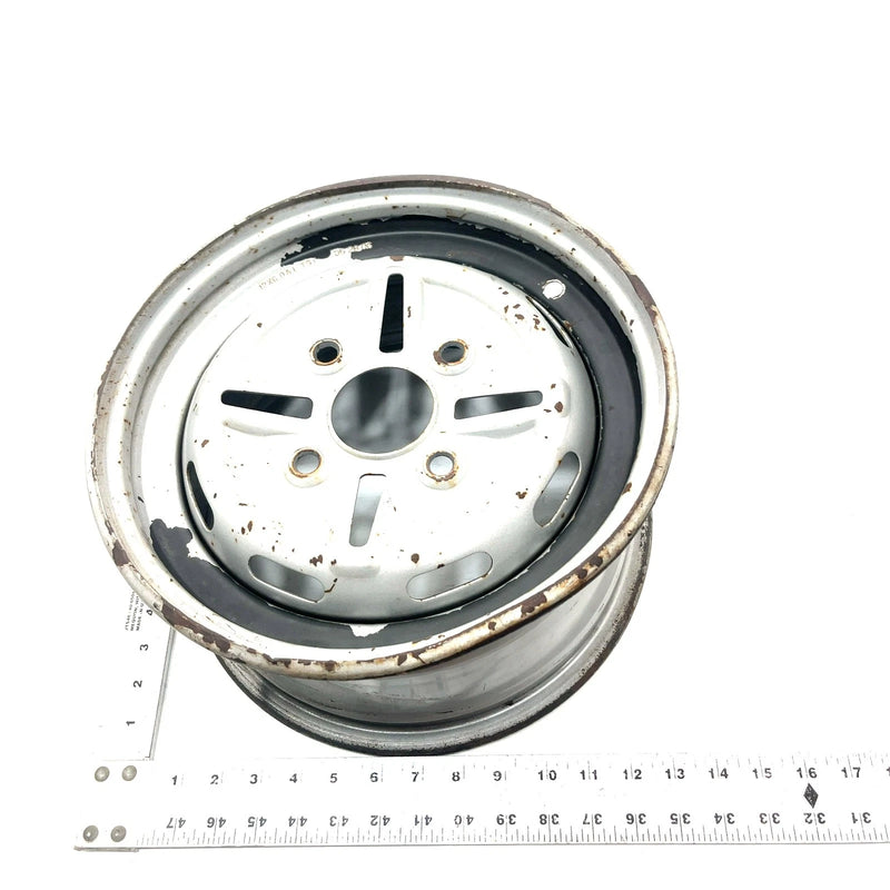 2004 Yamaha Bruin 350 YFM350FA 4x4 OEM Front Wheel Rim 12X6 5ND-F5180-11-00 AY63