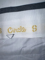 New Vintage Gray Circle S Polyester Pants #CP4776 SS-23