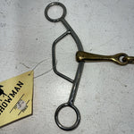 New Showman Lifesaver Snaffle Bit Short Shank AA-500