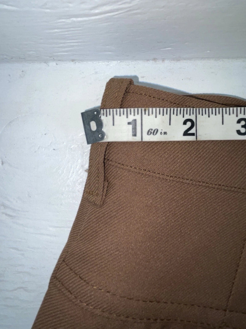 New Vintage Brown Dickson Jenkins Polyester Pants #5515 VV-102