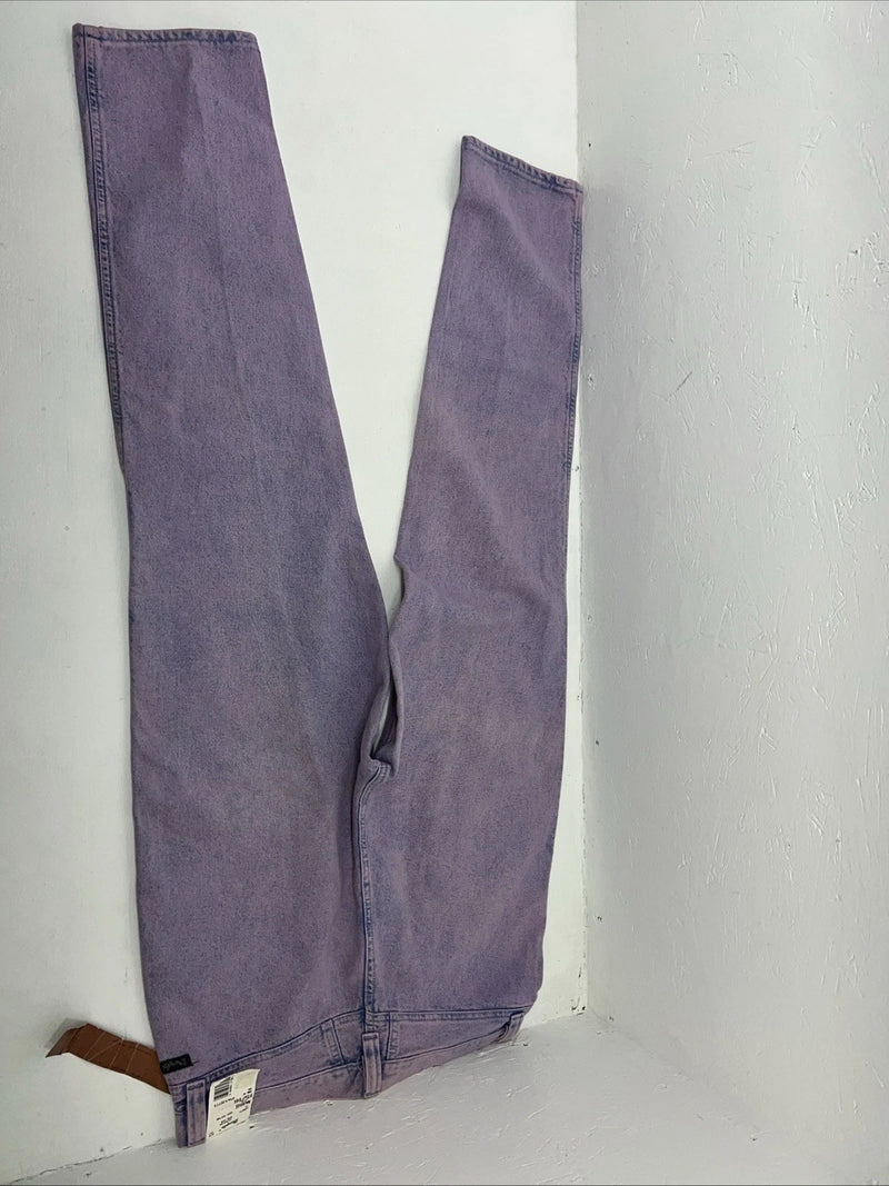 New Women’s Purple Wrangler Silverlake Denim Jeans. 9/10x34 O-7